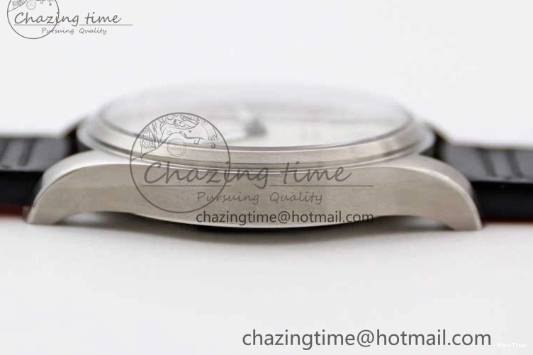 MIROTIME 0421 Vibrant Mark XVIII IW327001 SS M+F 1:1 Best Edition Black Dial on Black Leather Strap A 7055